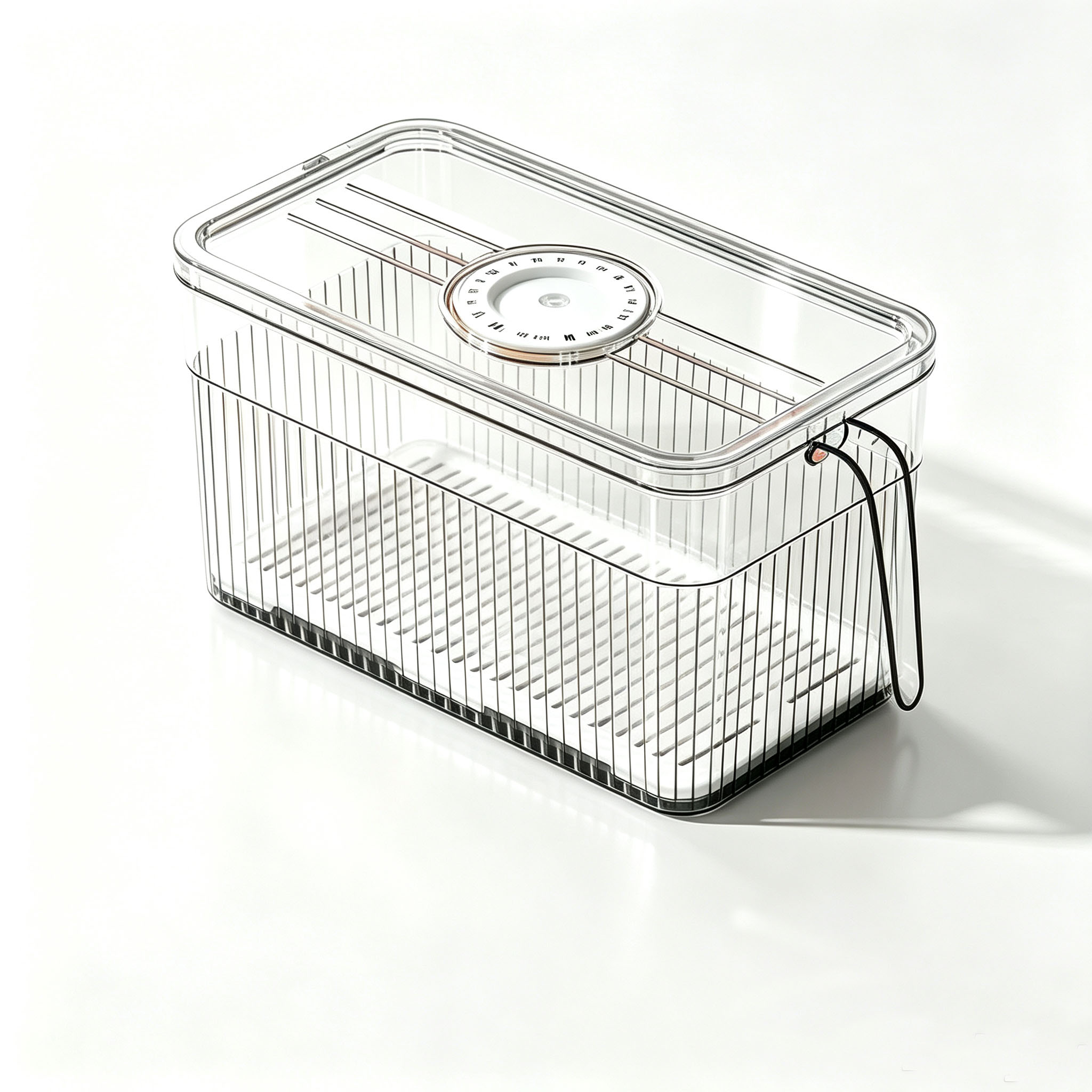 Refrigerator Storage Box with  - Food Storage With Dividers review and price