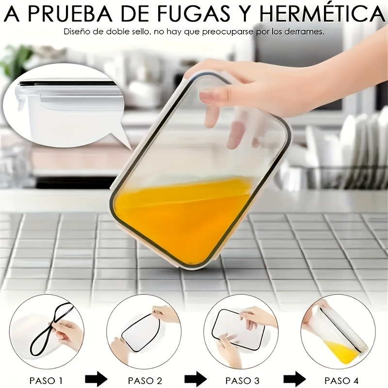 8Pcs Set Includes 4 Containers - Food Storage Oven Safe review and price