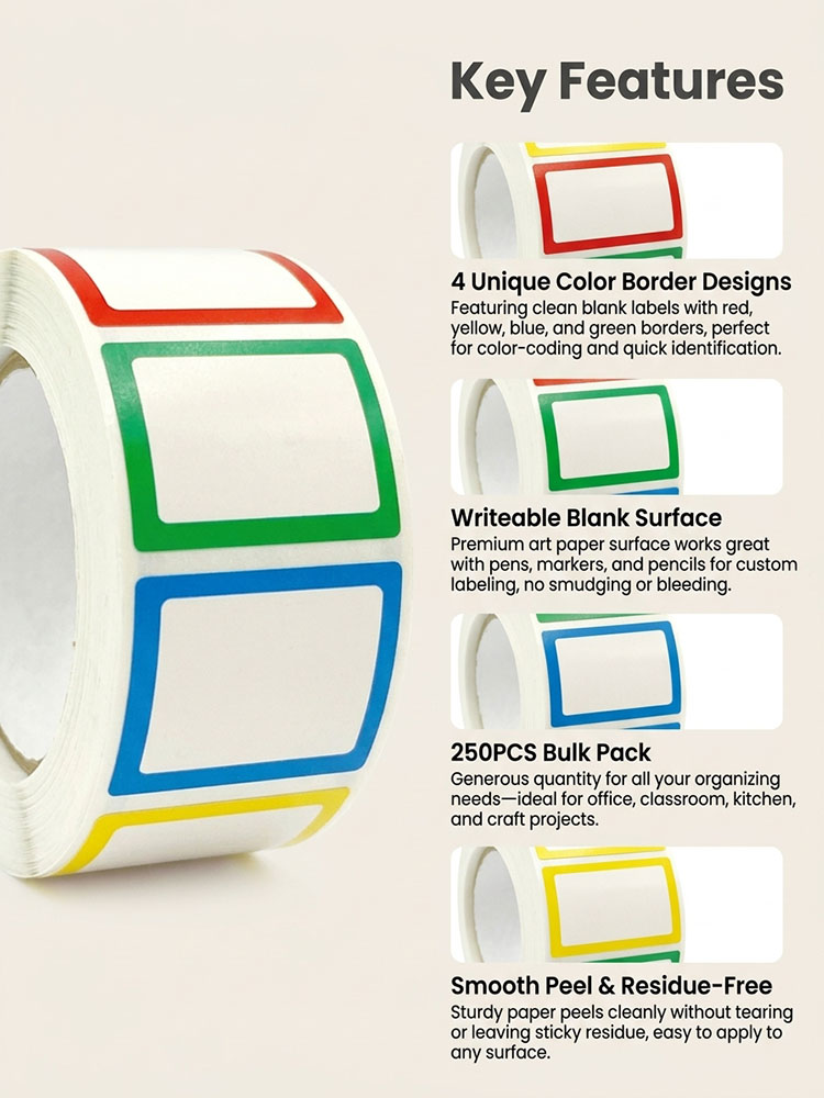 250Pcs/Roll Name Storage Books - Food Storage Labels review and price