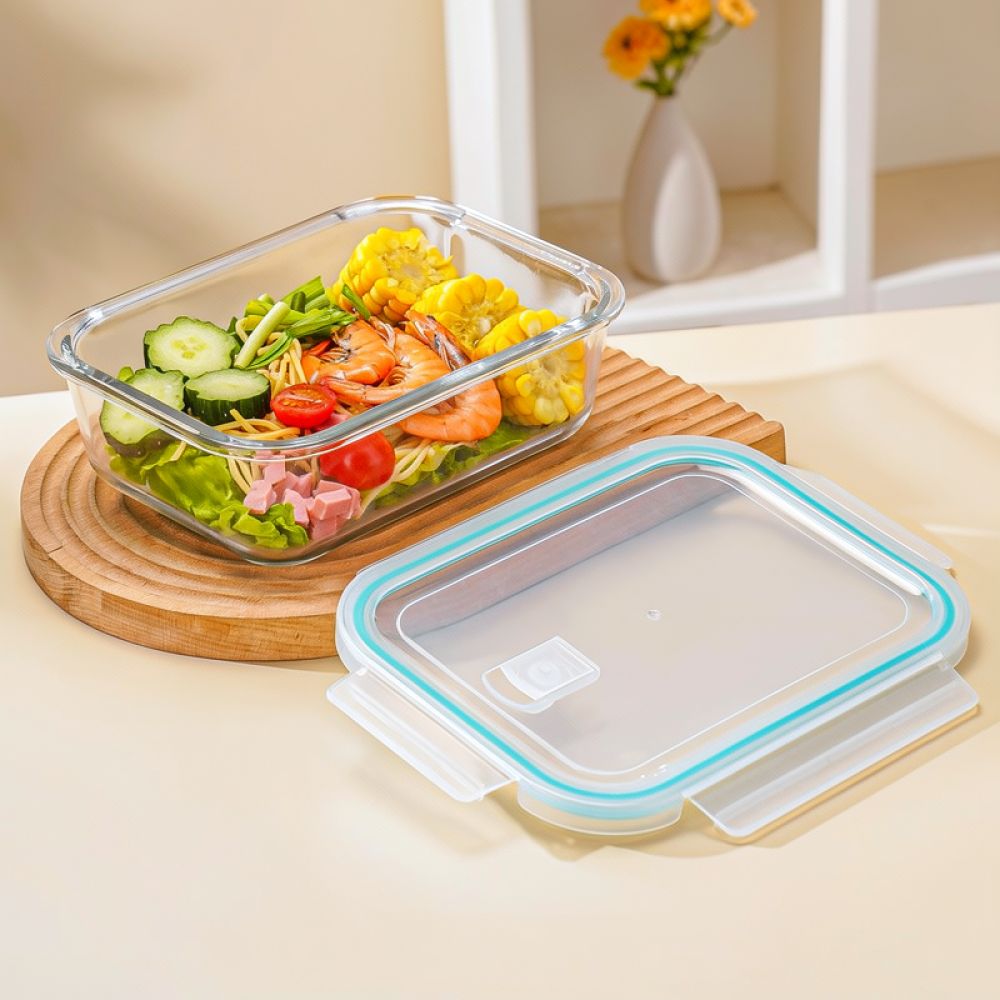 Microwave Safe Glass Bento Lun - Food Storage With Dividers review and price