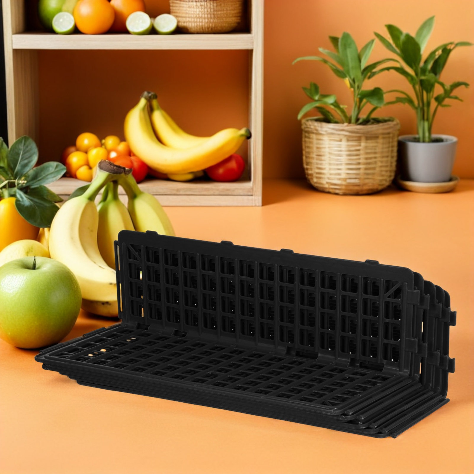 6Pcs Supermarket Shelf Guardra - Food Storage With Dividers review and price