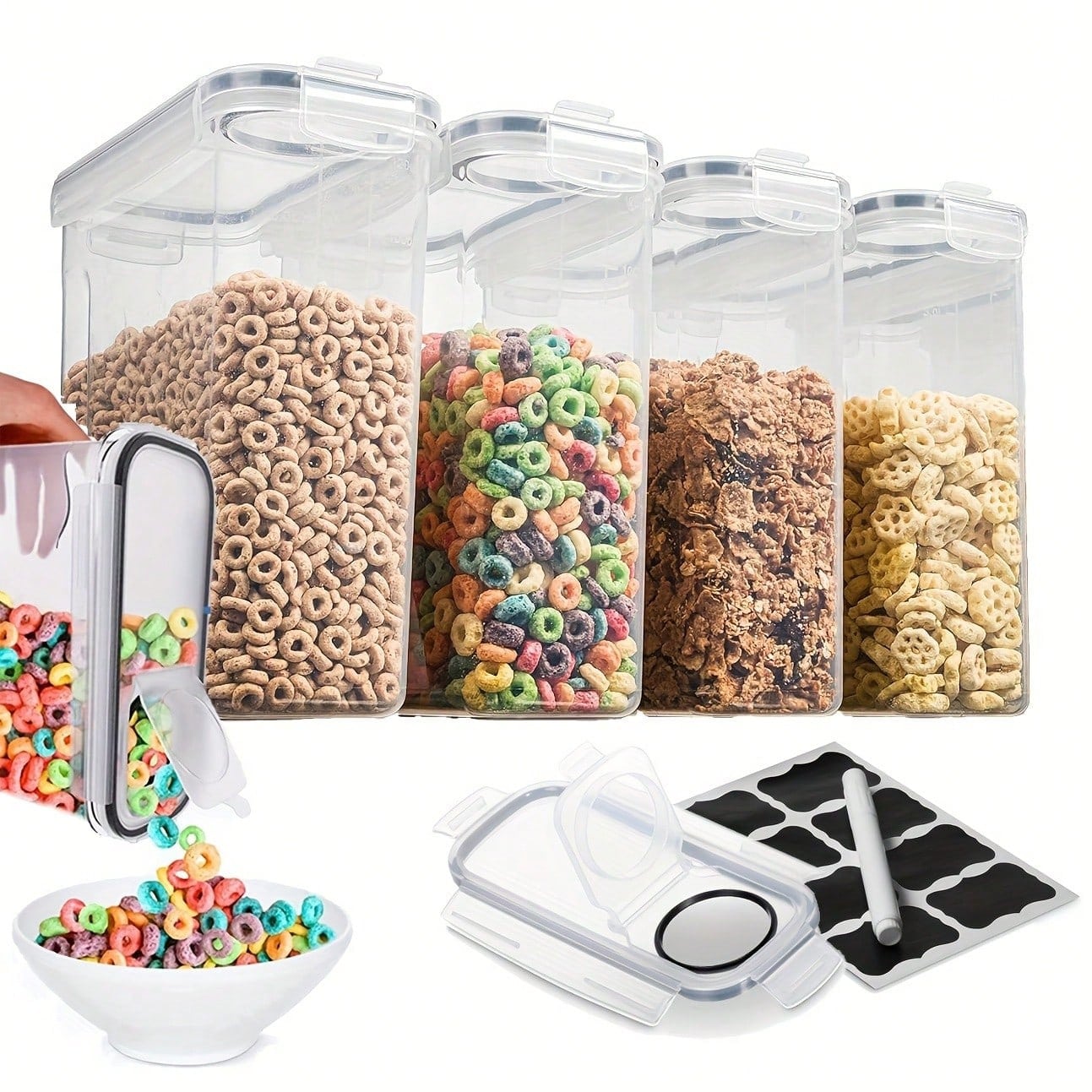 Airtight Food Storage Containe - Food Storage Labels review and price