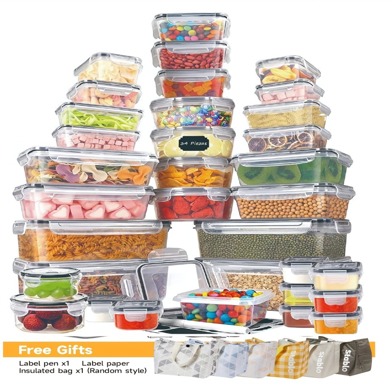 48PCS BPA-Free Food Storage Se - Food Storage Meals review and price